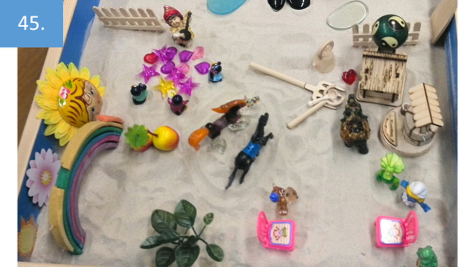 Рисунок 45. Еще одним признаком успешной работы становится преобладание в итоговых композициях мирных сюжетов.