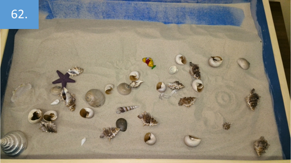 Рисунок 62. На этом слайде показана композиция девушки, которая глубоко погружена в свои переживания. При этом сама она внятно объяснить то, что ее волнует была не в состоянии. 