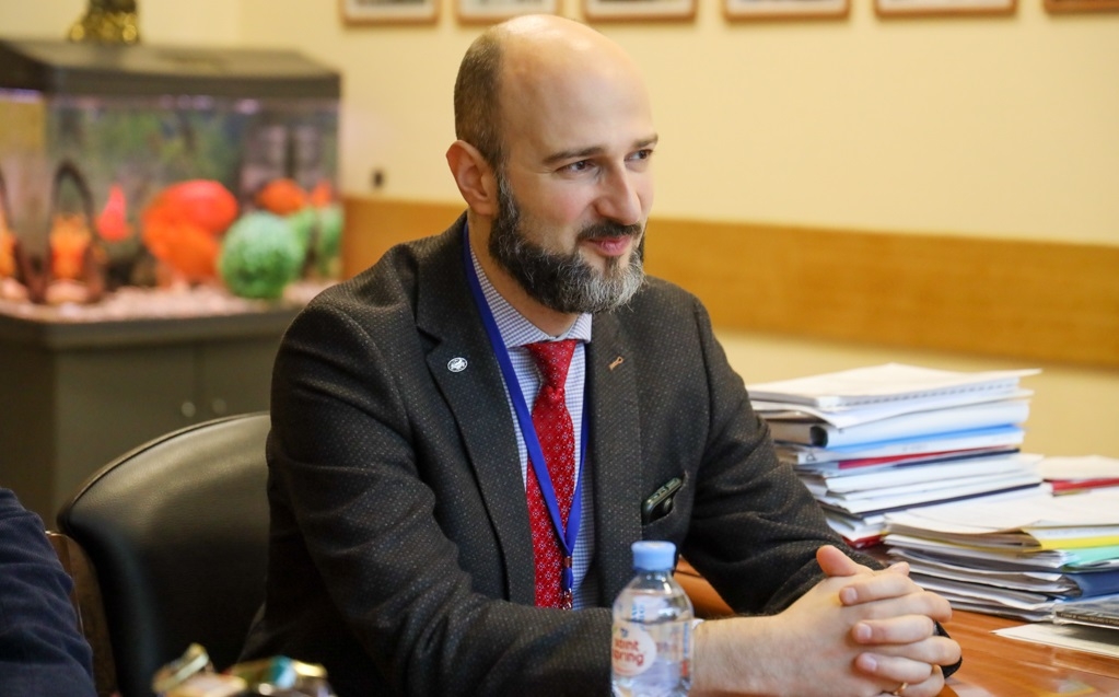 George Gabrielian — Director for International Affairs & Protocol at RosNOU