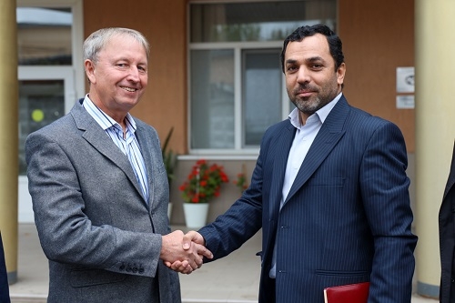 Директор ЦОИГ Александр Замула и Советник Посольства ИРИ Хади Гударзи