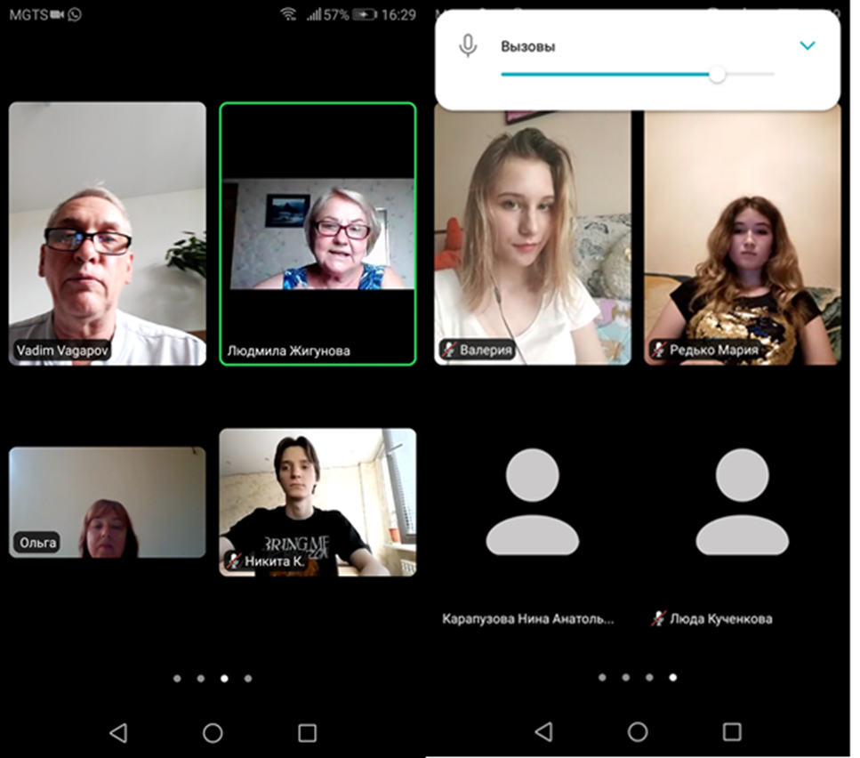 Консультация по учебной практике в формате видеоконференции.