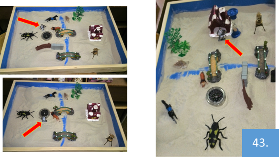 Рисунок 43. Содержание композиций в случае плодотворной работы имеет очевидную связь с повседневными проблемами самого автора. Так, на этом слайде автор прорабатывал одну из своих производственных проблем.